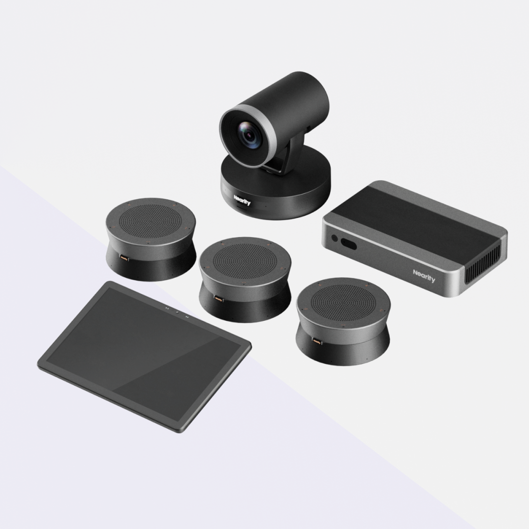 広い部屋向けのNearity Zoom Rooms